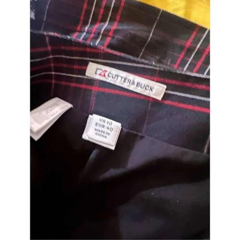 Cutter and Buck Plaid Skort Size 10 - Picture 4 of 4